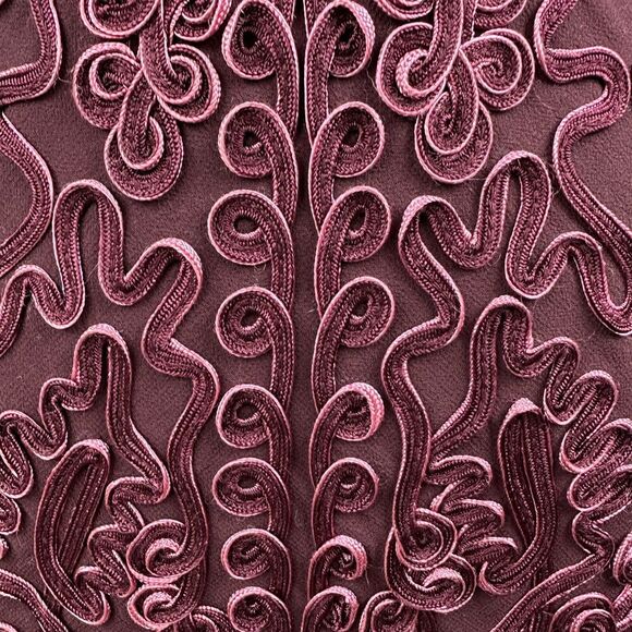 Vtg Sue Wong Silk Cocktail Dress Size 10 Beaded Halter Mermaid Tiered Romantic - Picture 7 of 16